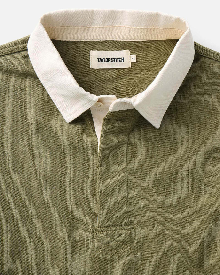 The Rugby Shirt Burnt Olive