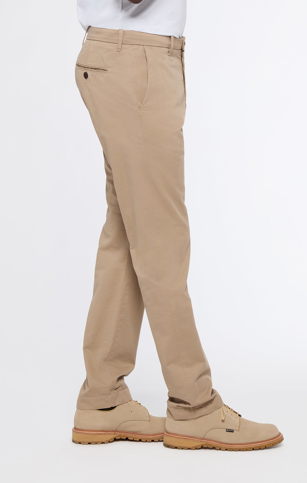 Officer Pants Double Twisted Twill Beige