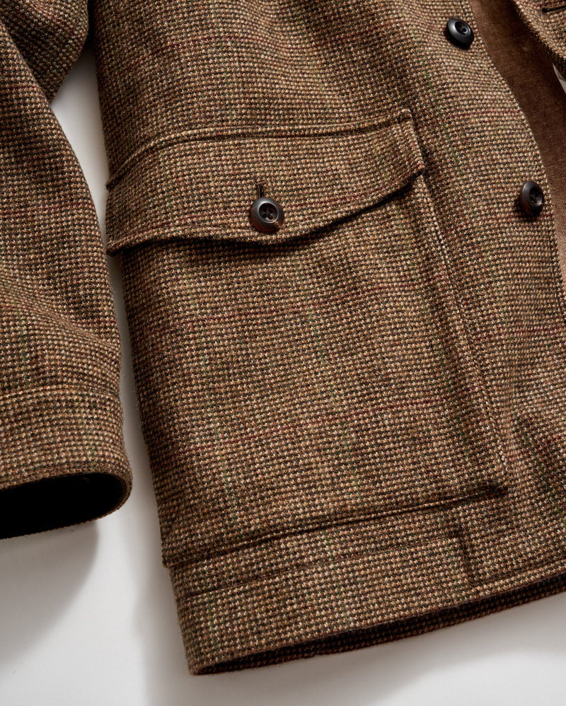 Bennet Overcoat Brown Multi