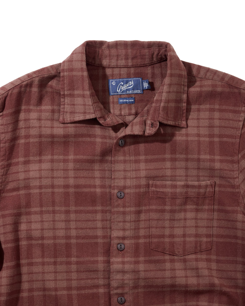 Jaspe Midweight Flannel Root Beer