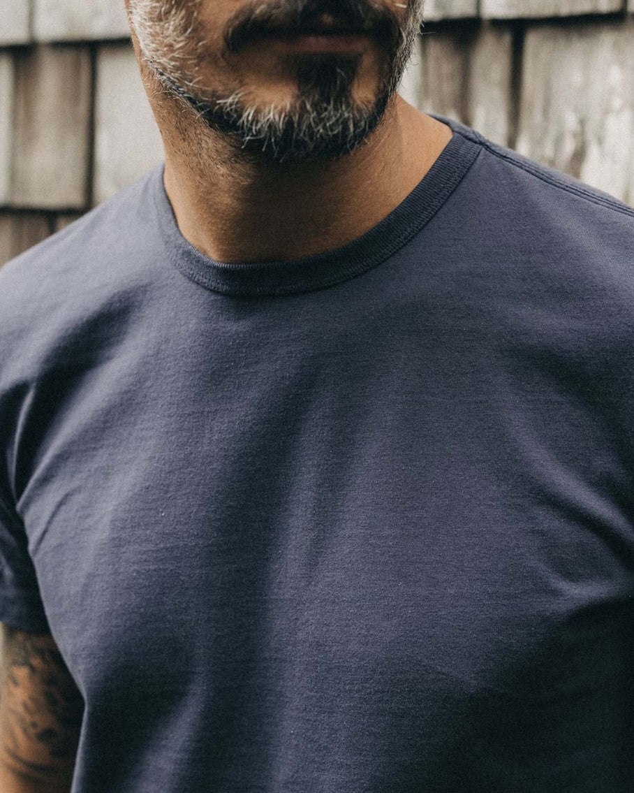The Organic Cotton Tee Navy