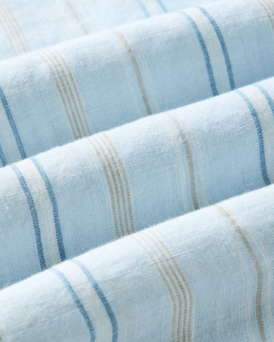 The Jack Blue Sky Stripe Linen