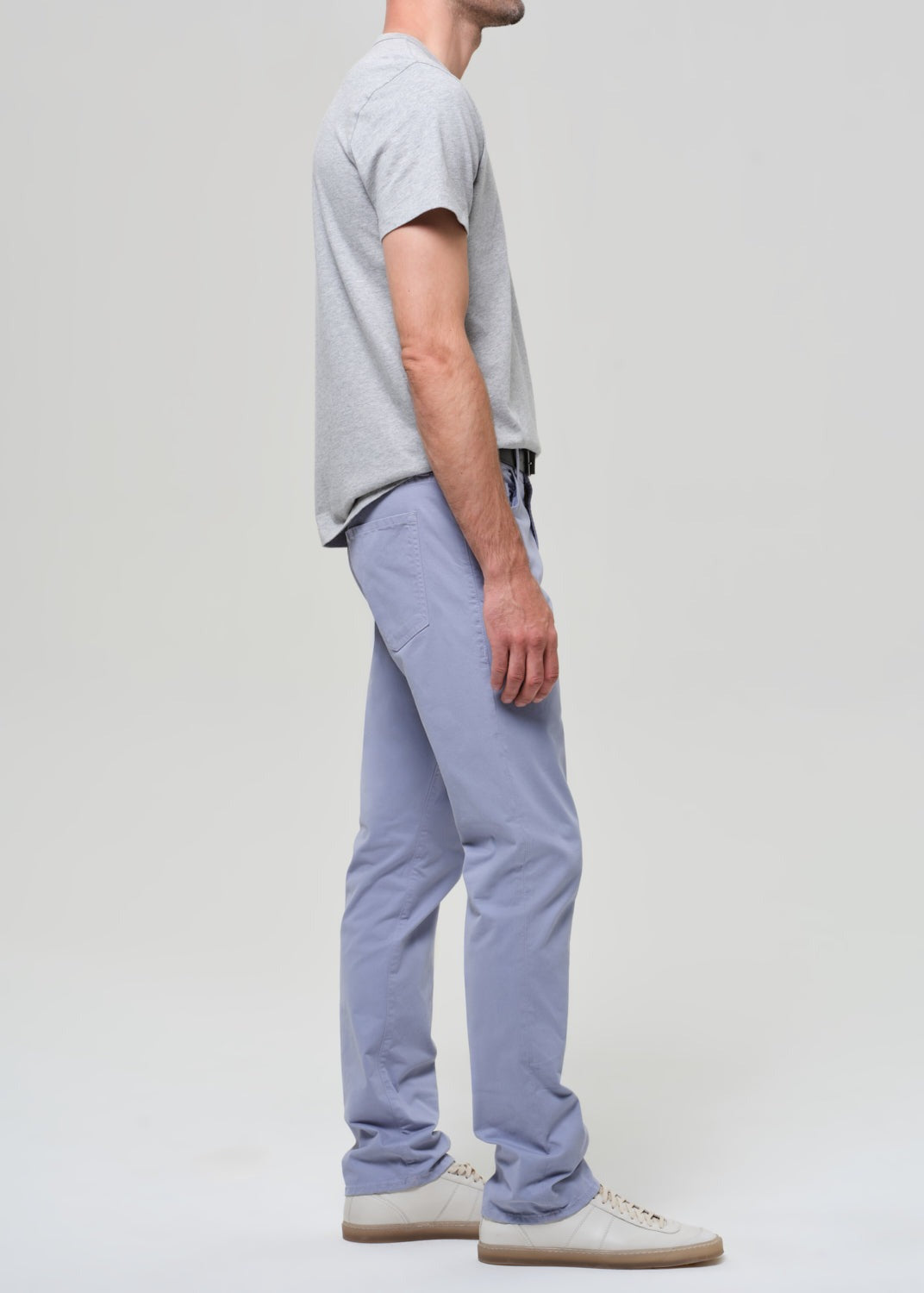 Gage in Italian Canvas Glacier (Bleached Indigo)