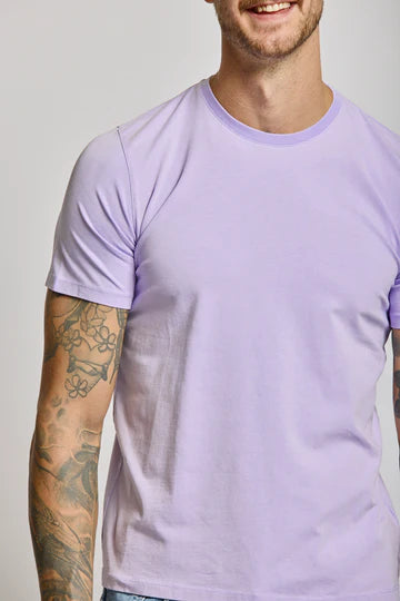 Crew Neck T-Shirt Lilac