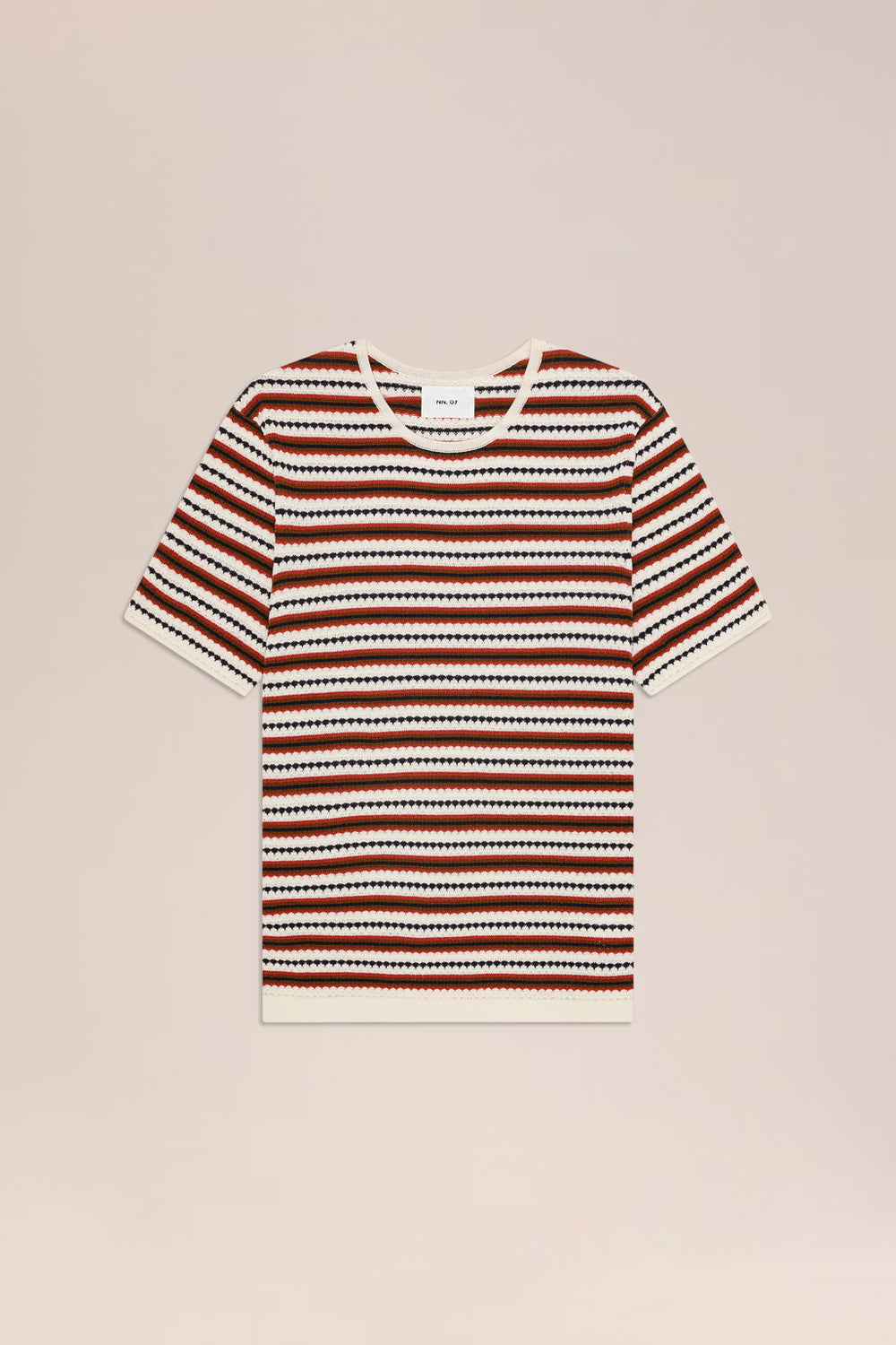 Bari T-Shirt Ivory Multi