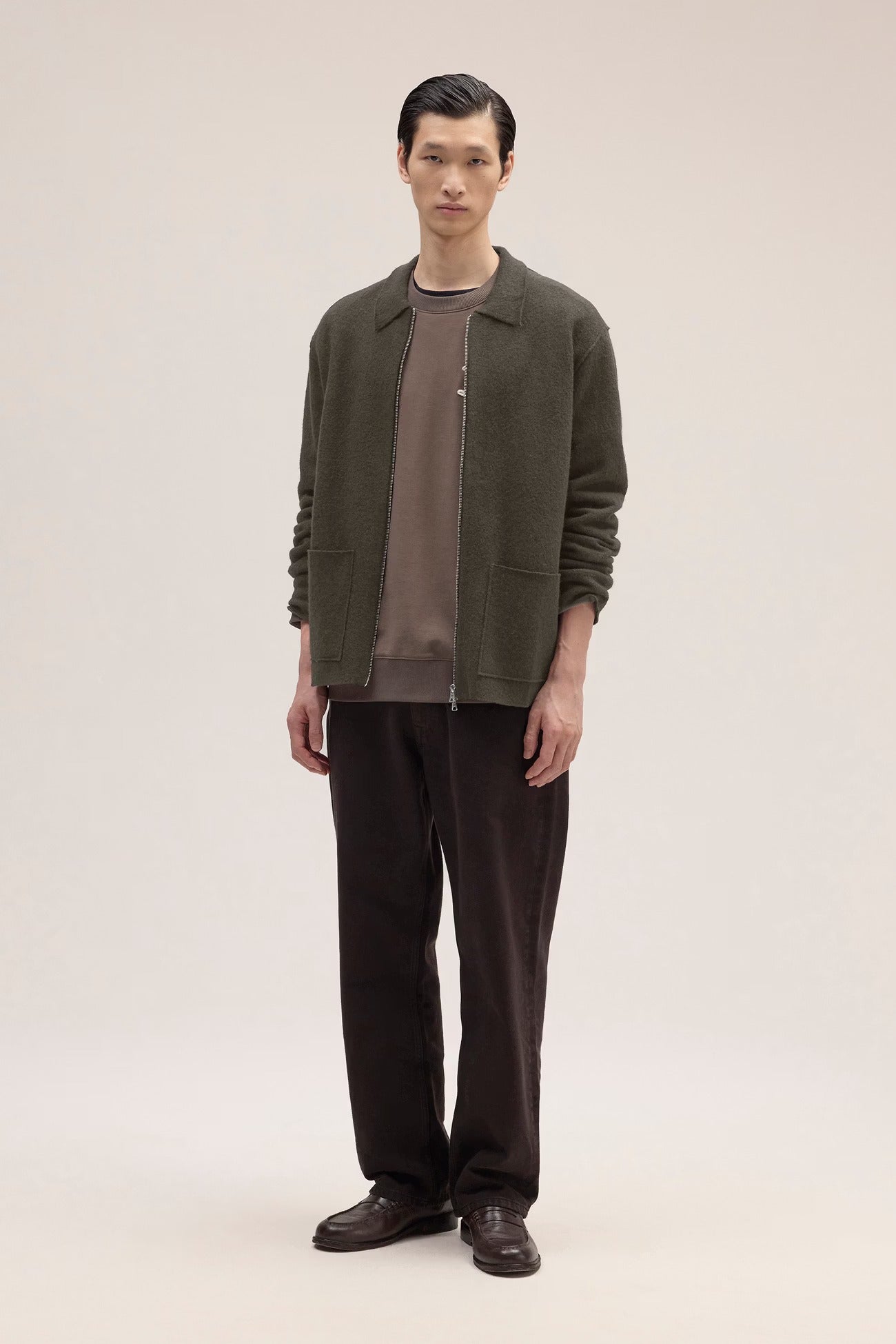 Jonas Full Zip 6398 Dark Army