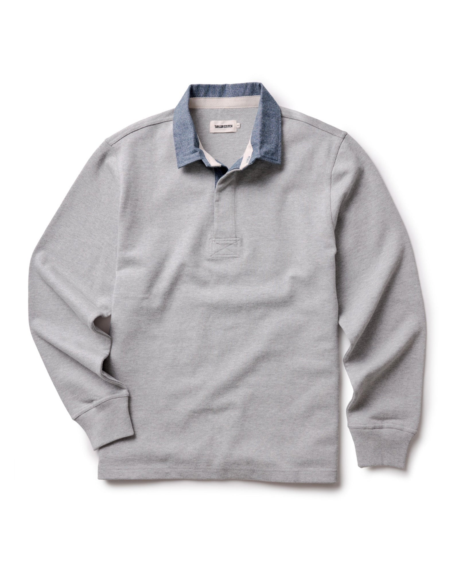 The Rugby Shirt Heather Grey