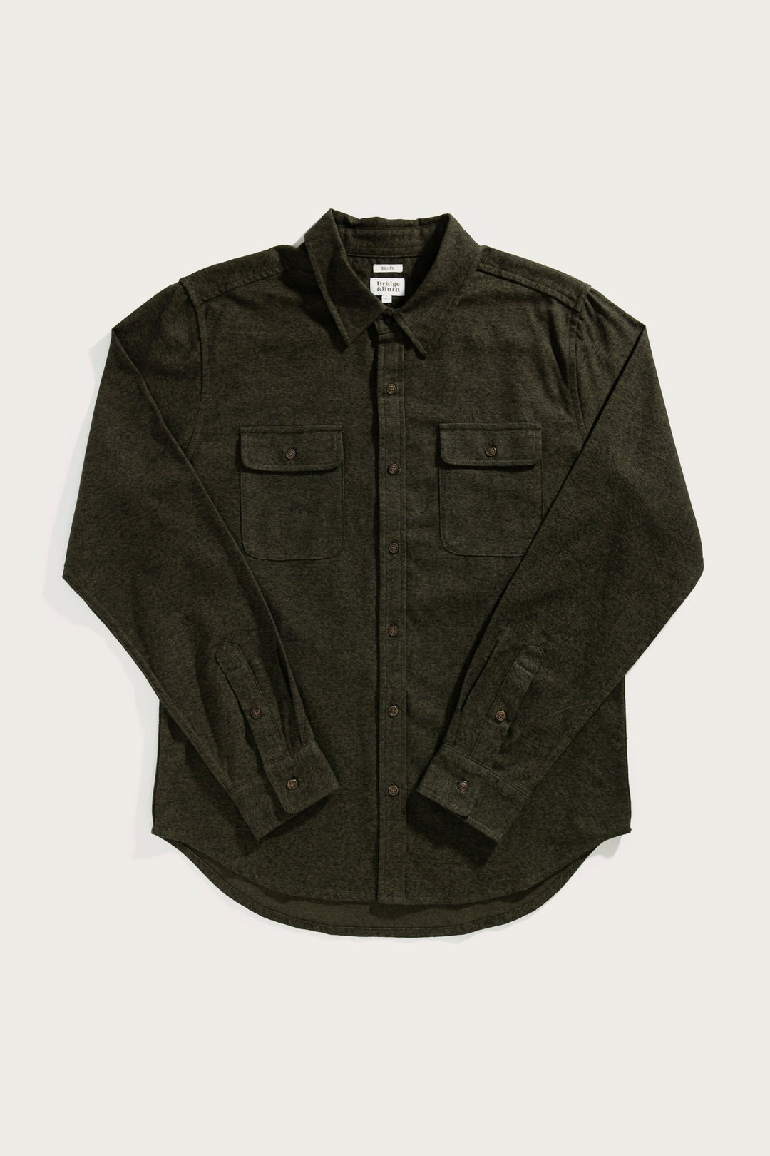 Cole Slim Shirt Loden