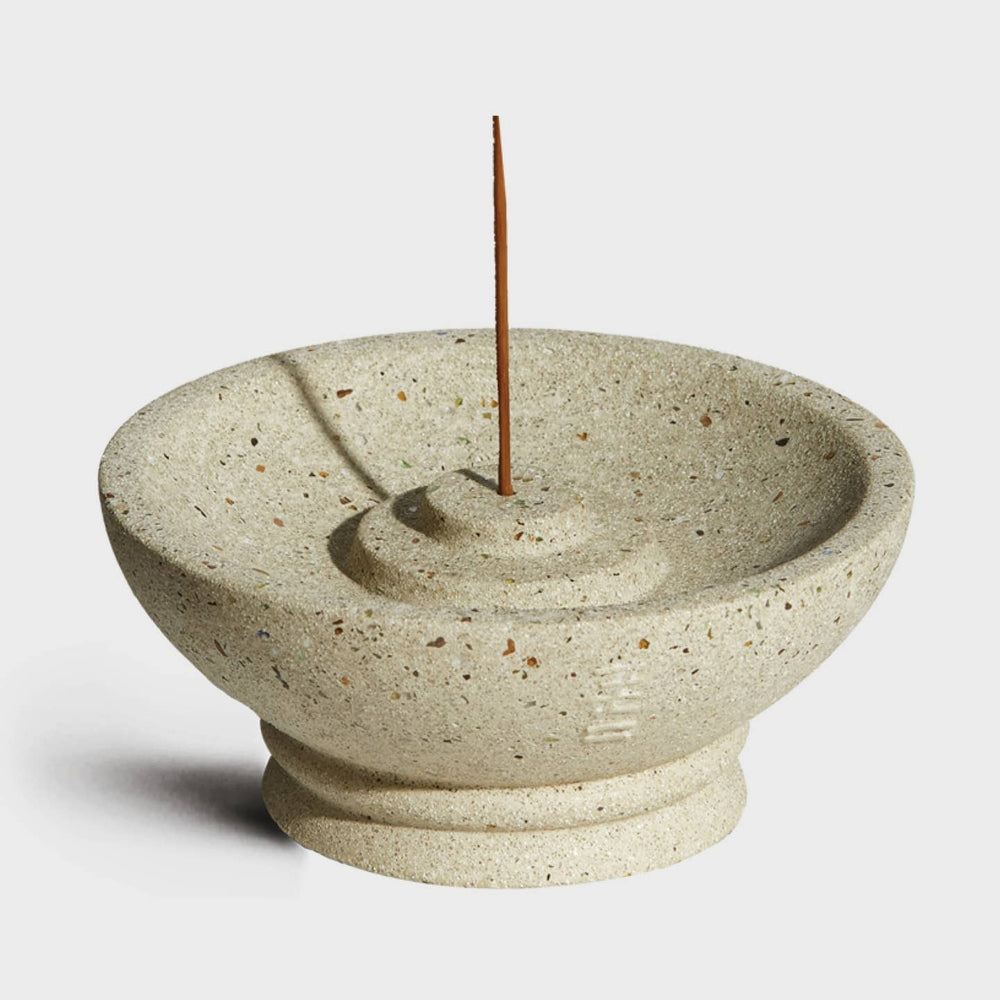 Stone Terrazzo Incense Holder