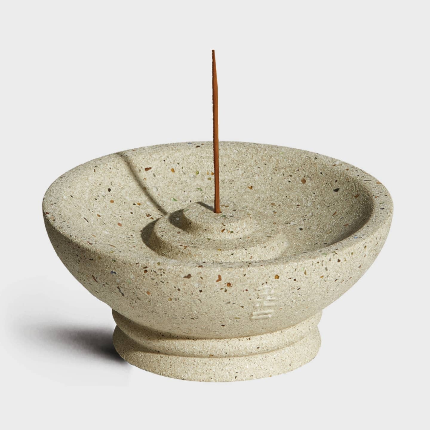 Stone Terrazzo Incense Holder