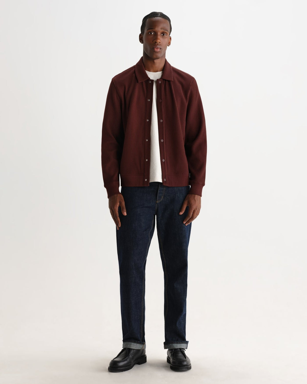 Hays Jersey Overshirt - Rigid Waffle