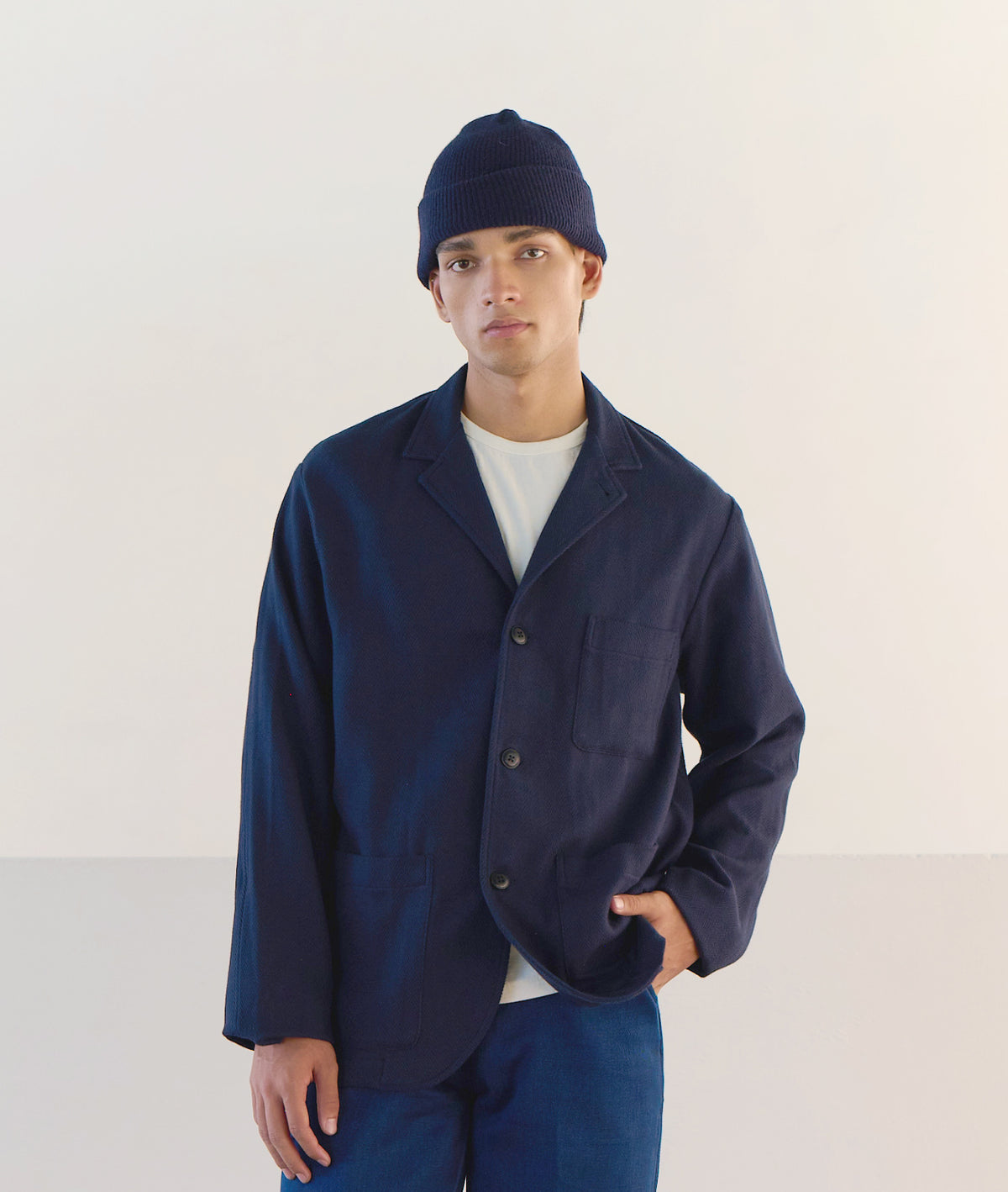 3 Button Soft Jacket