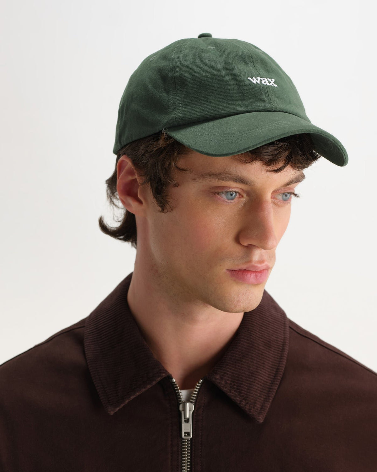 Spencer Sports Cap - Peach Cotton - Green