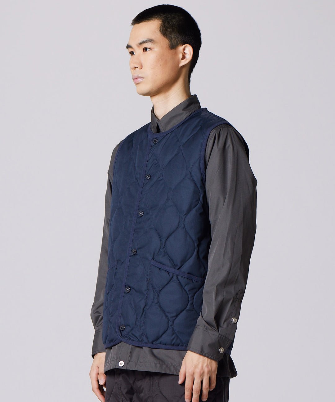 Military Crew Neck Vest