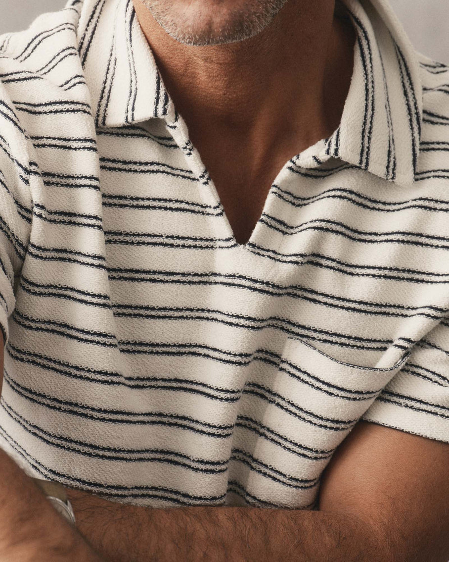 The Meridian Polo Marine Stripe