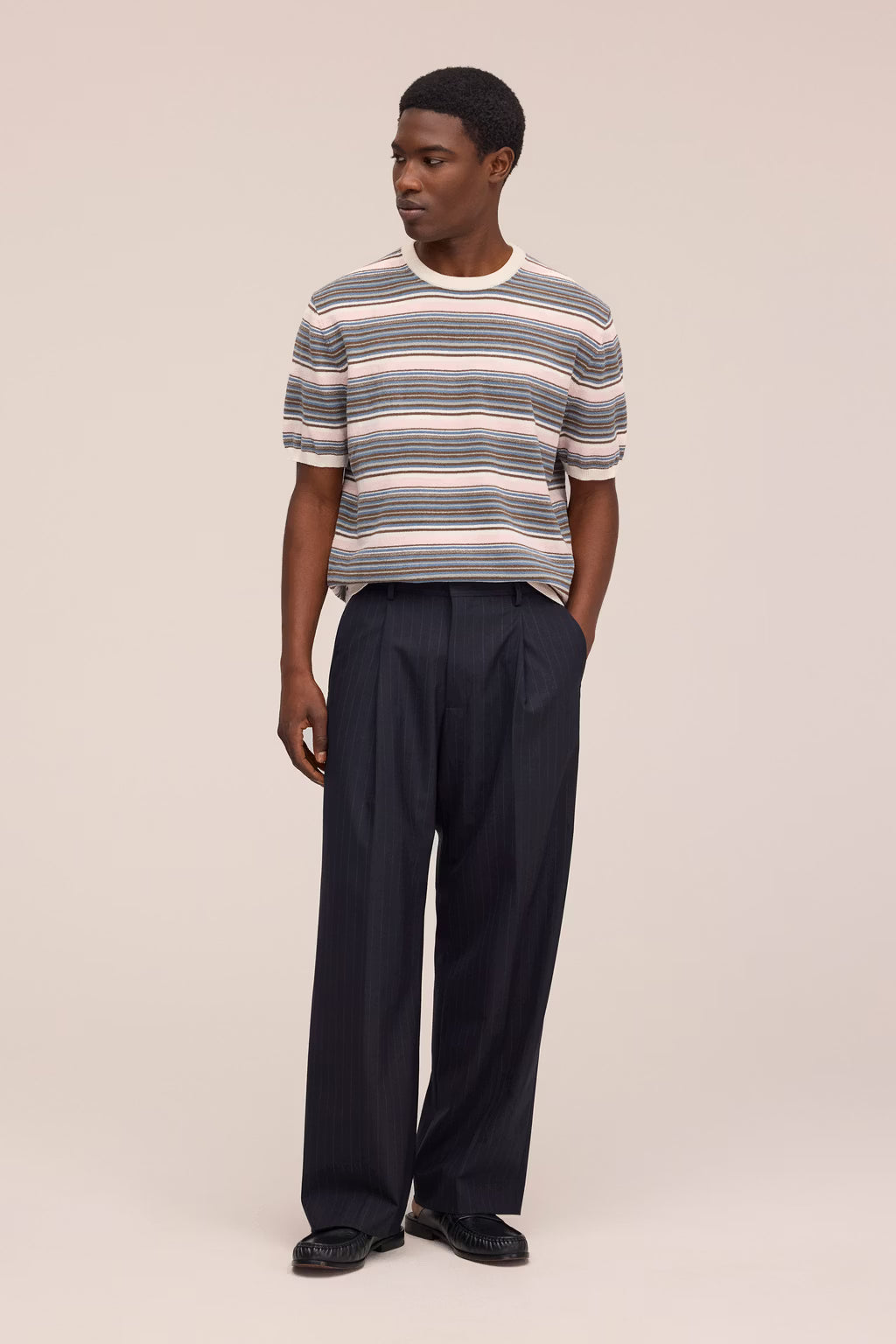 Danny Tee Multi Stripe