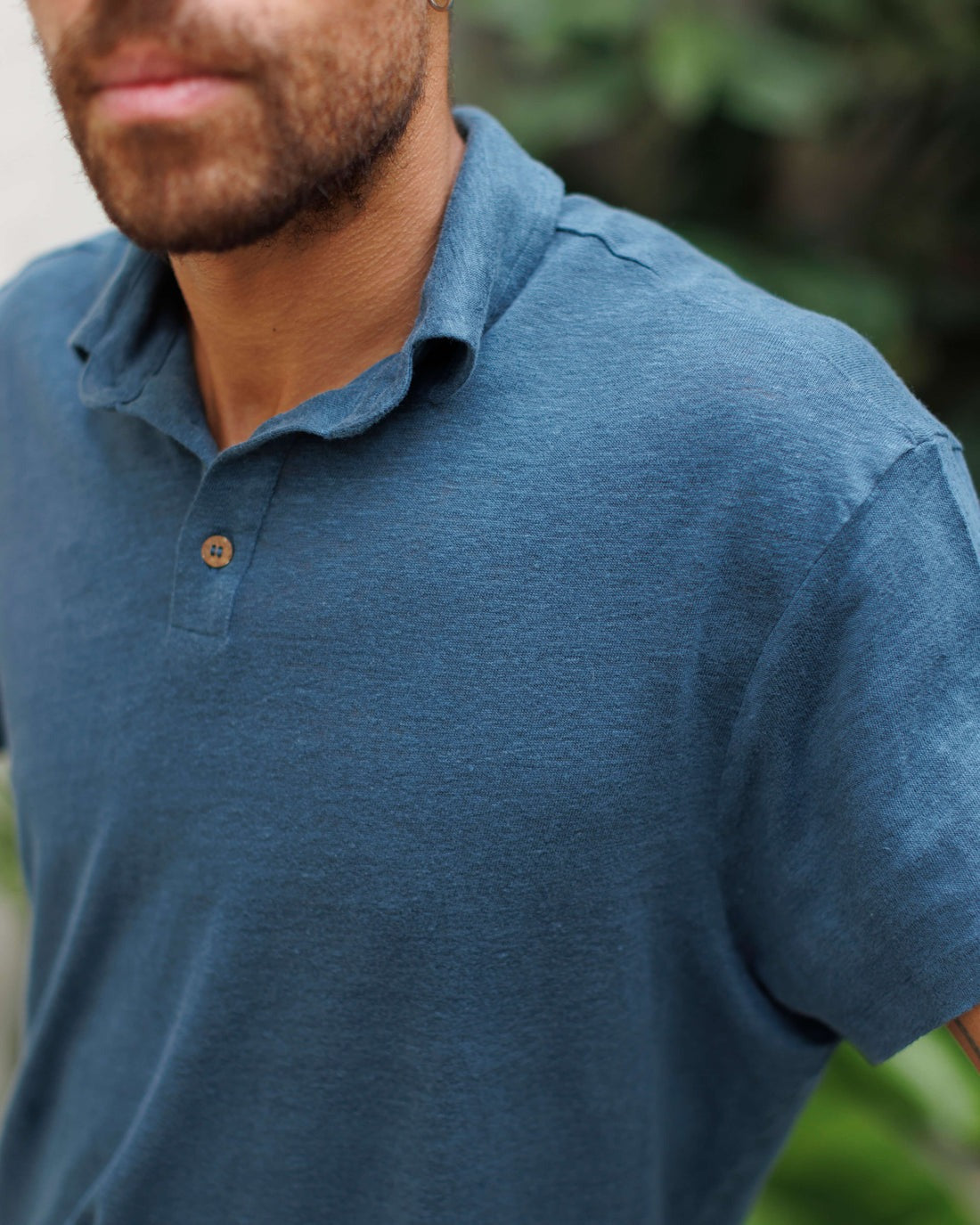 Knit Polo Dusk