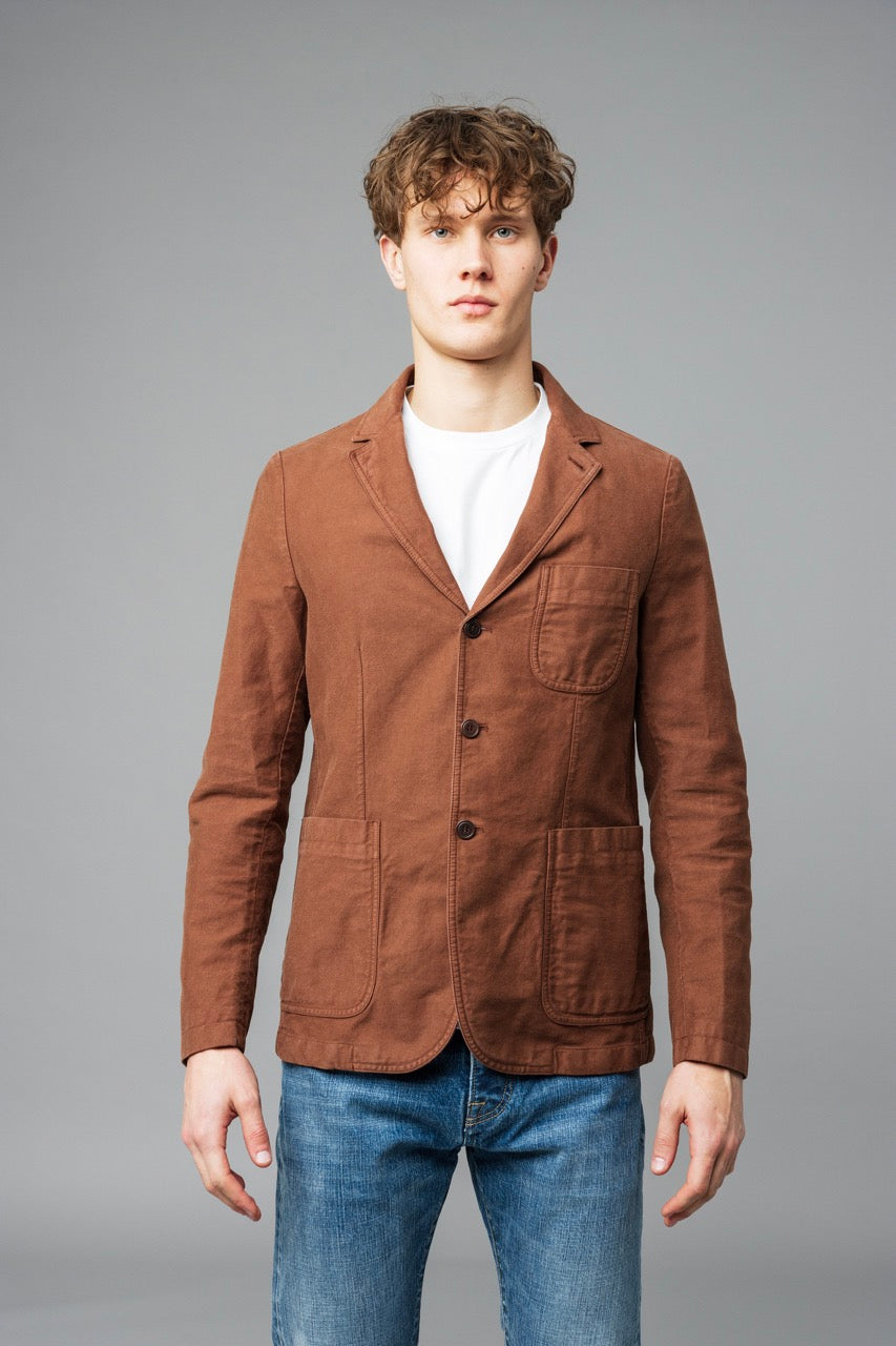 Sport Jacket Utility Twill Terracota