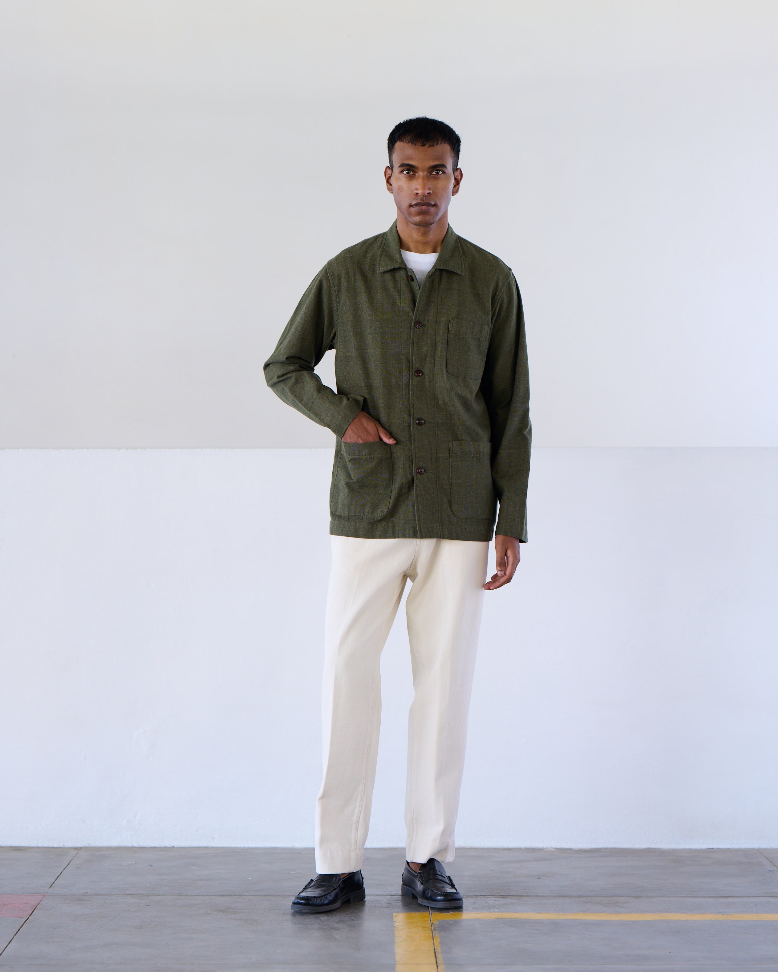 Shirt Jacket Olive