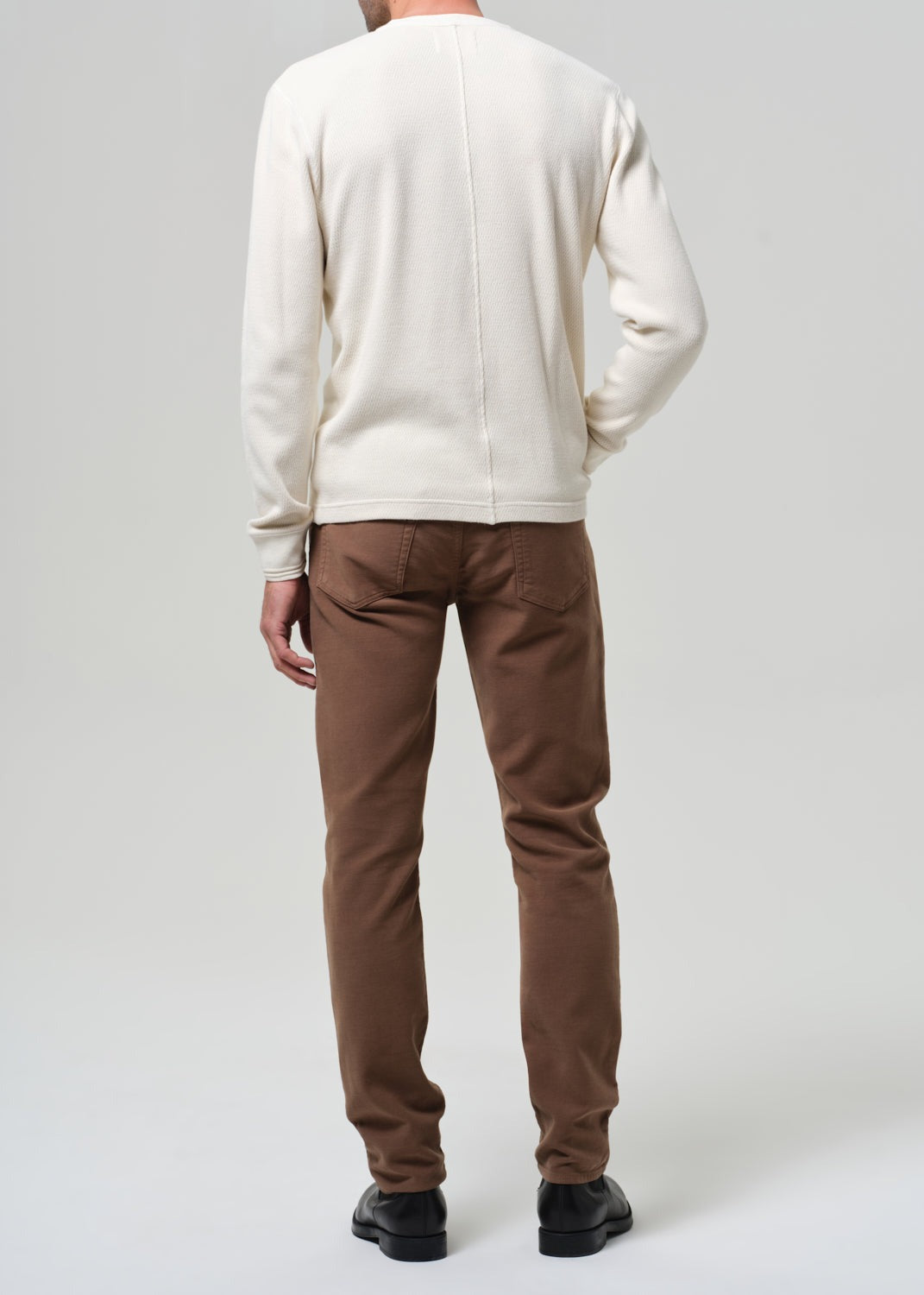 Adler in French Terry Deep Brown