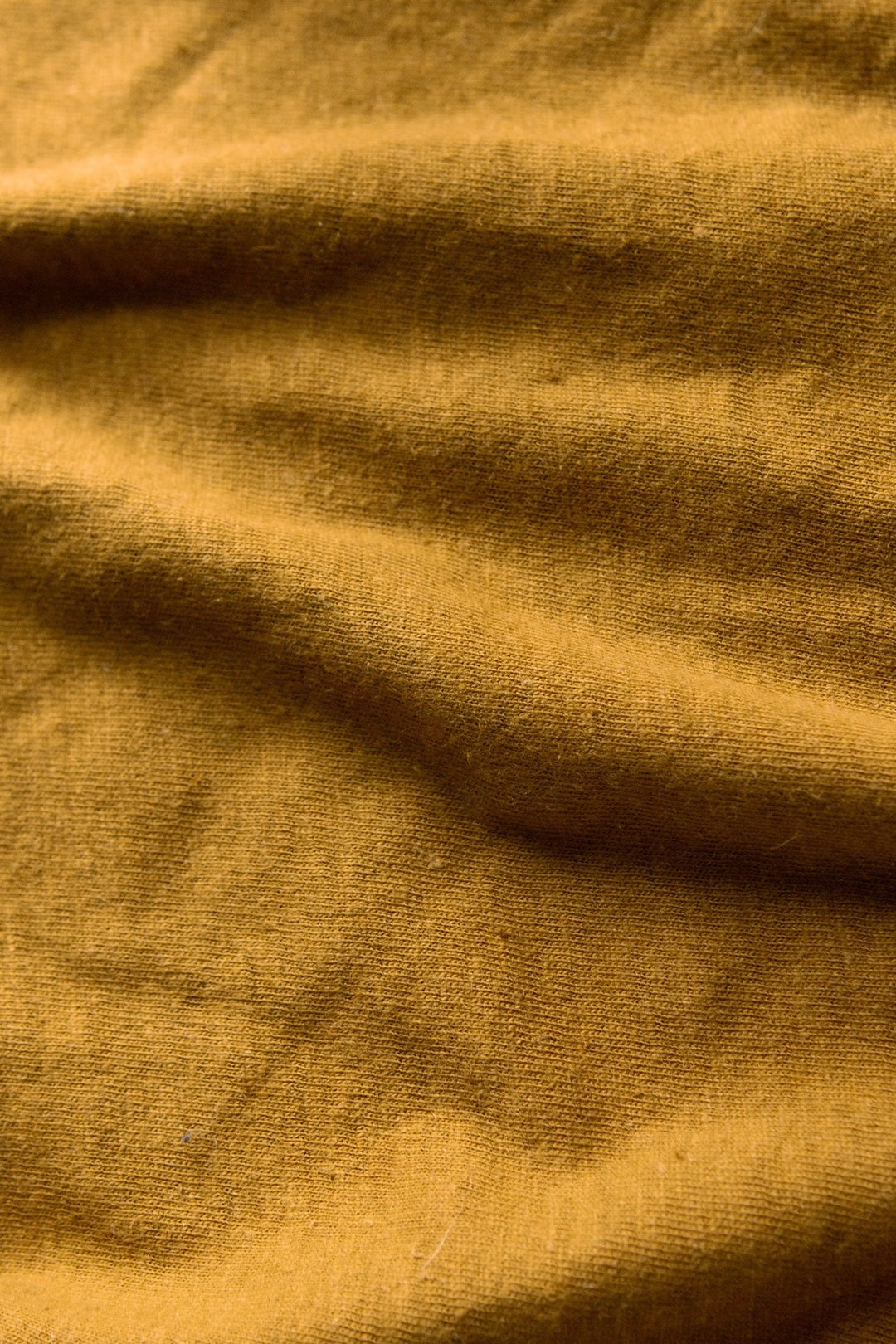 Organic Hemp Pocket Tee Ochre