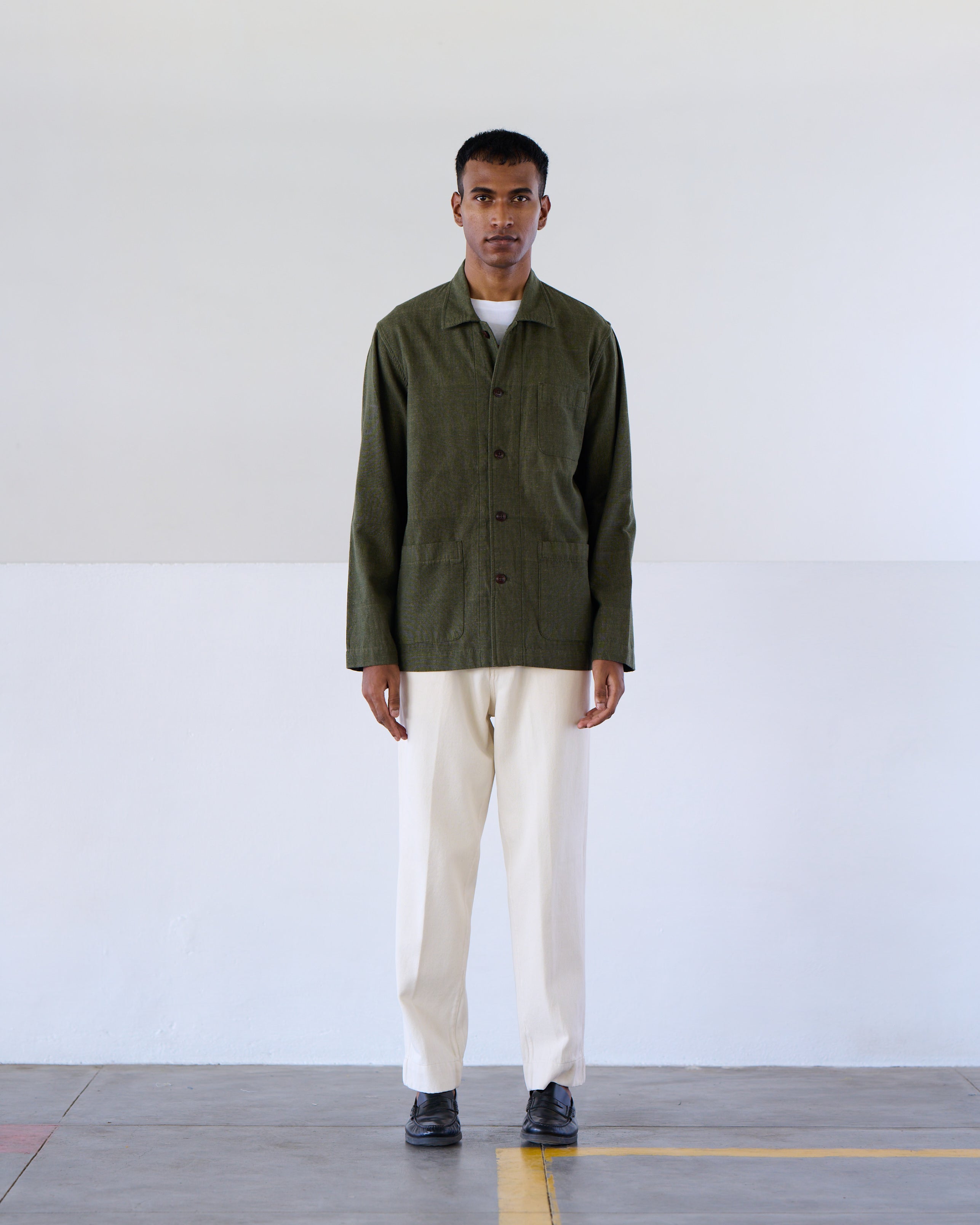 Shirt Jacket Olive