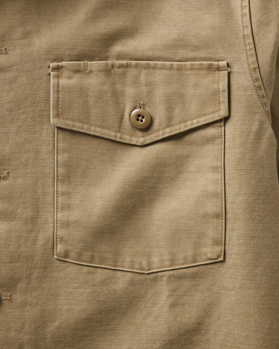 The Surplus Shirt Field Khaki Reverse Santeen