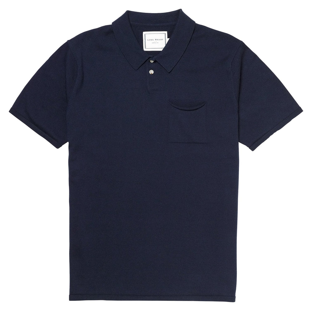 Seawell S/S Pocket Polo Navy