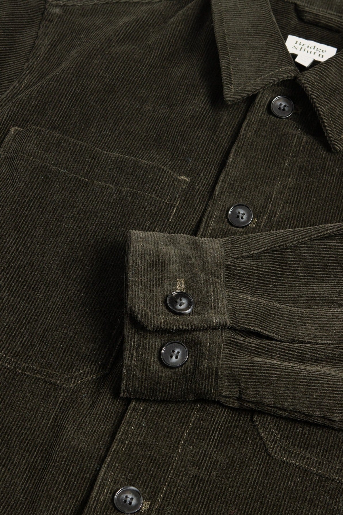 Banks Shirt Jacket Deep Pine Corduroy