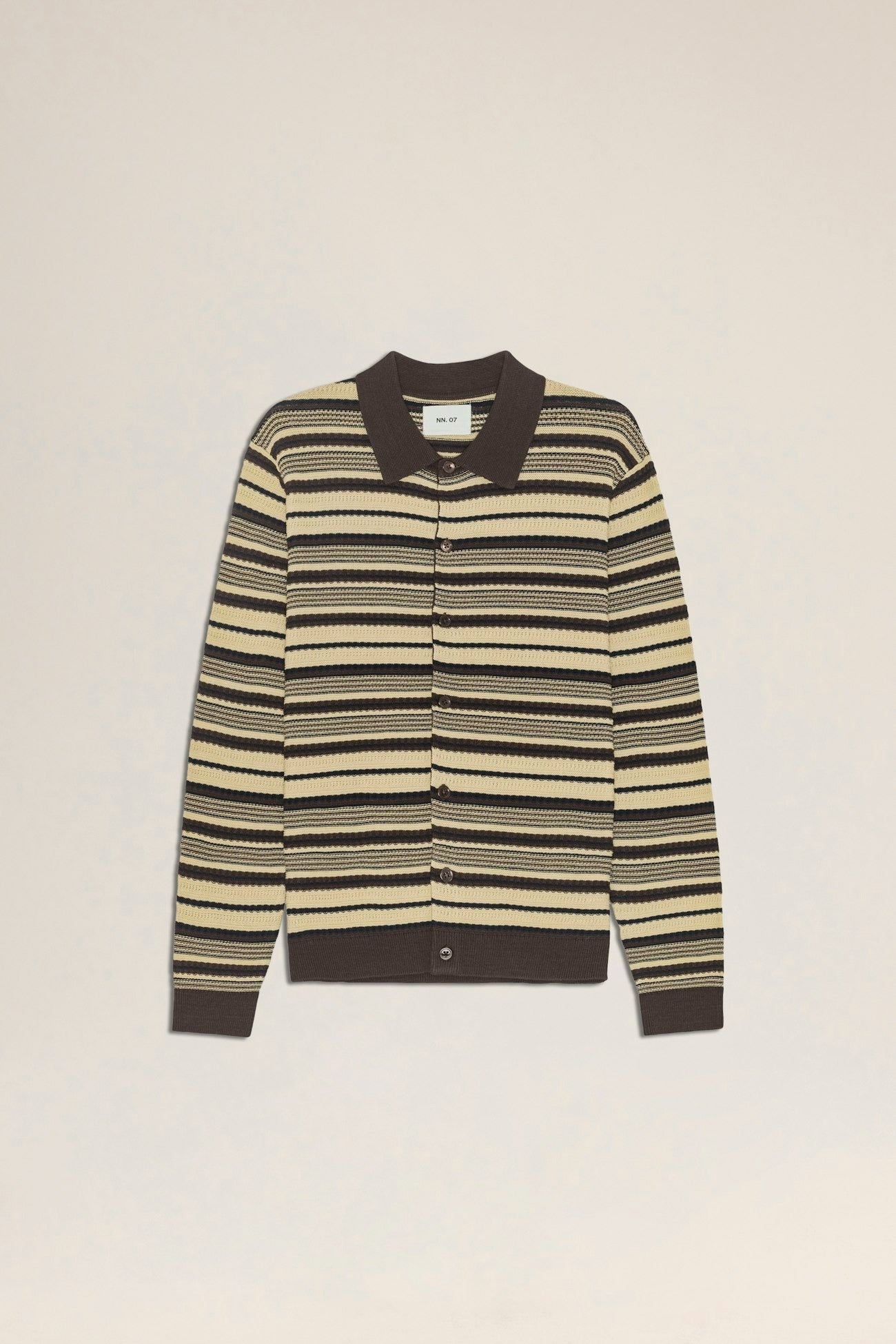 Nolan L/S Polo Dusky Port