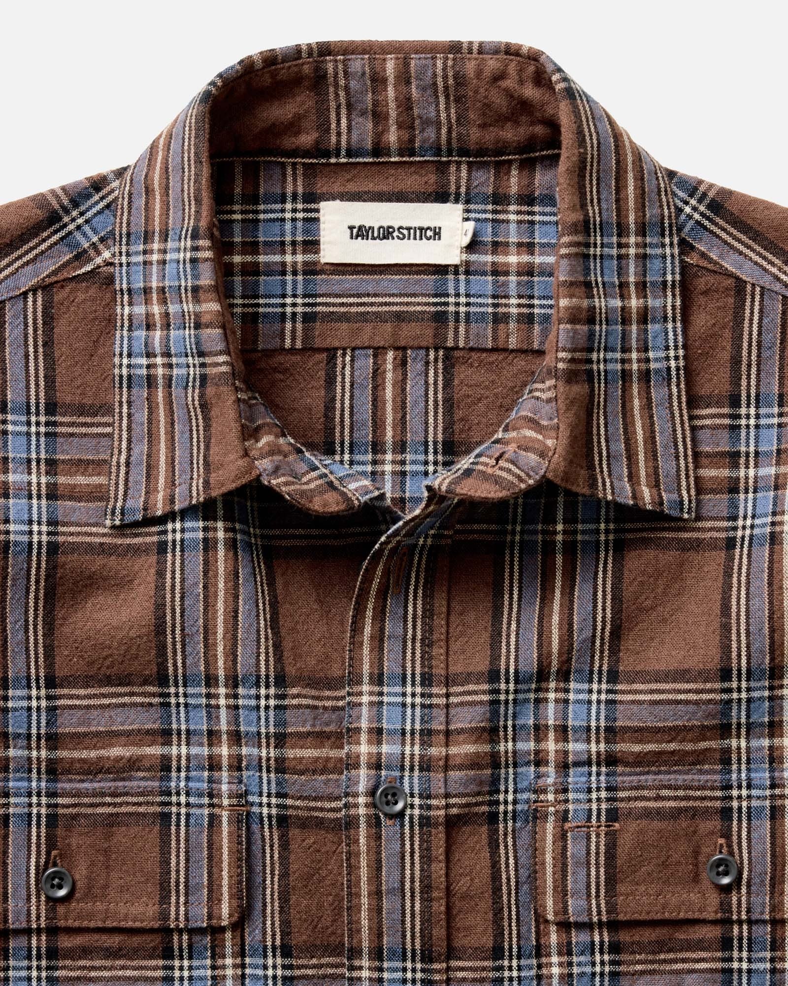 The Craftsman Shirt Brick Plaid