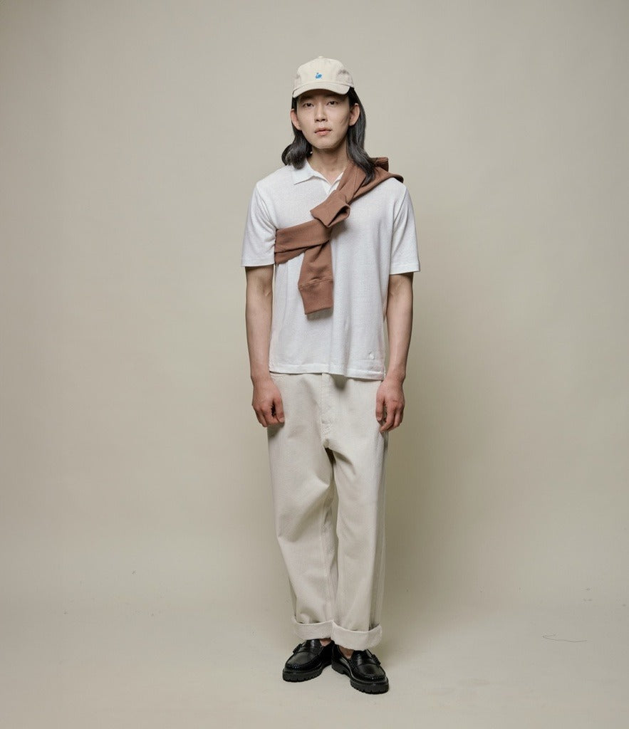 Good Basics Linen Polo White