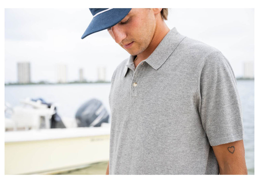 Madaket Seawell Polo Grey