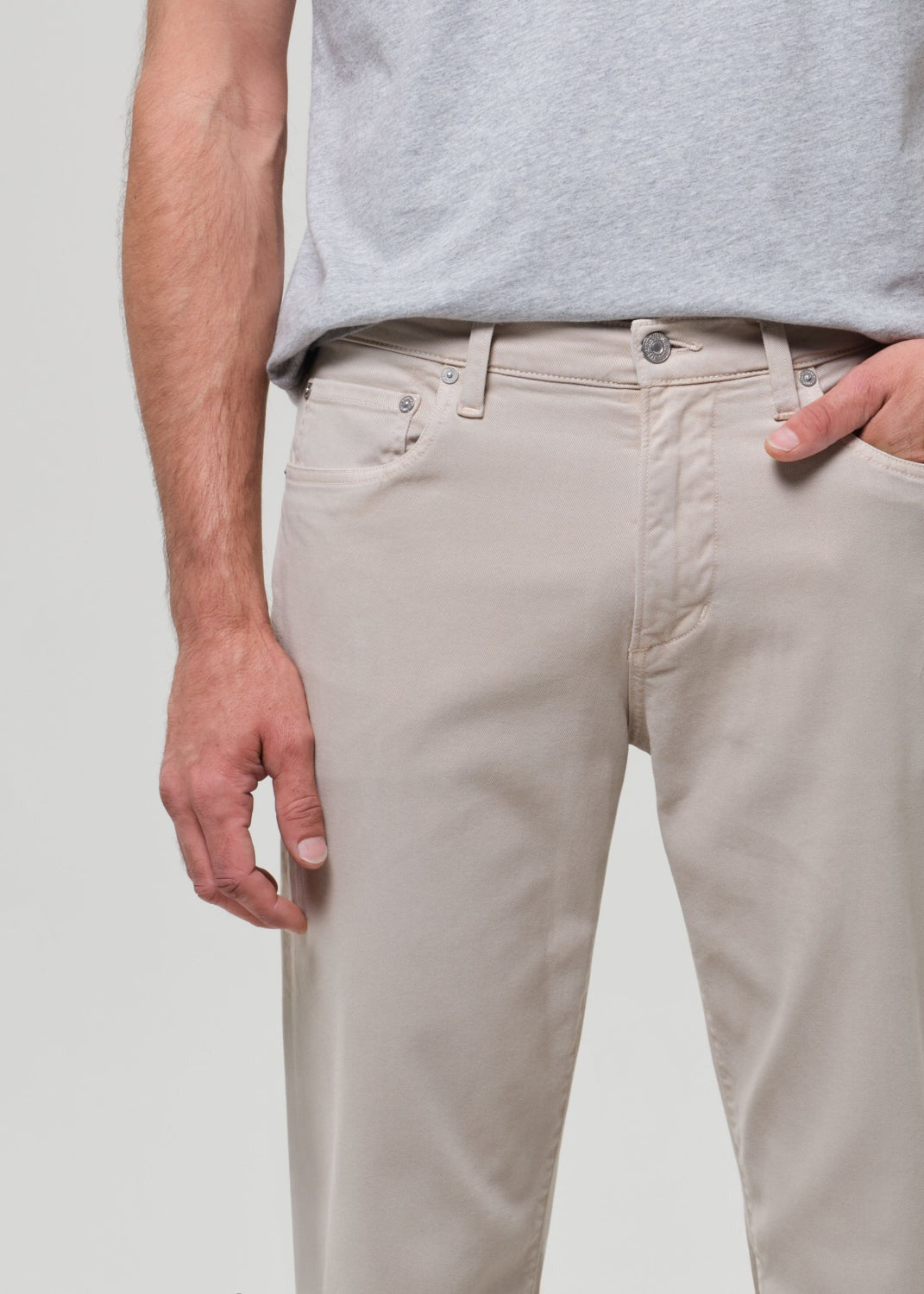 Elijah in Cashmere Touch Wheat (Dk Beige)