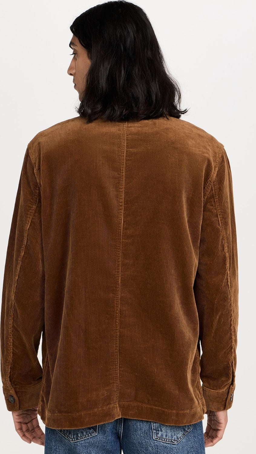 The Ojai Jacket Bourbon Corduroy