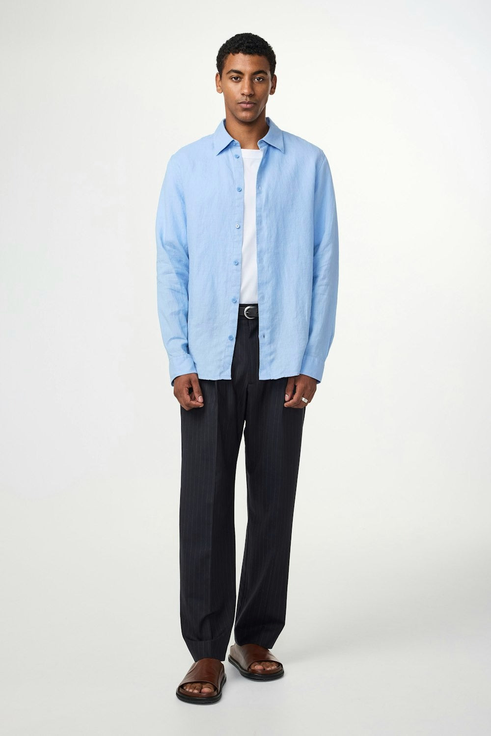 Enzo Shirt 5708 Cerulean