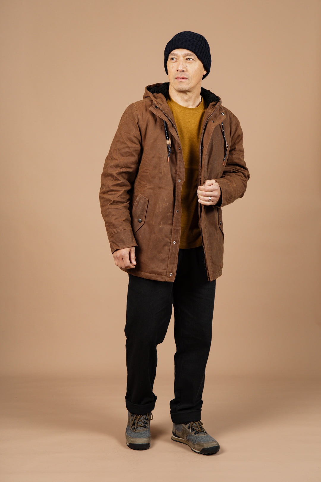 Sitka Parka Hickory Waxed Canvas