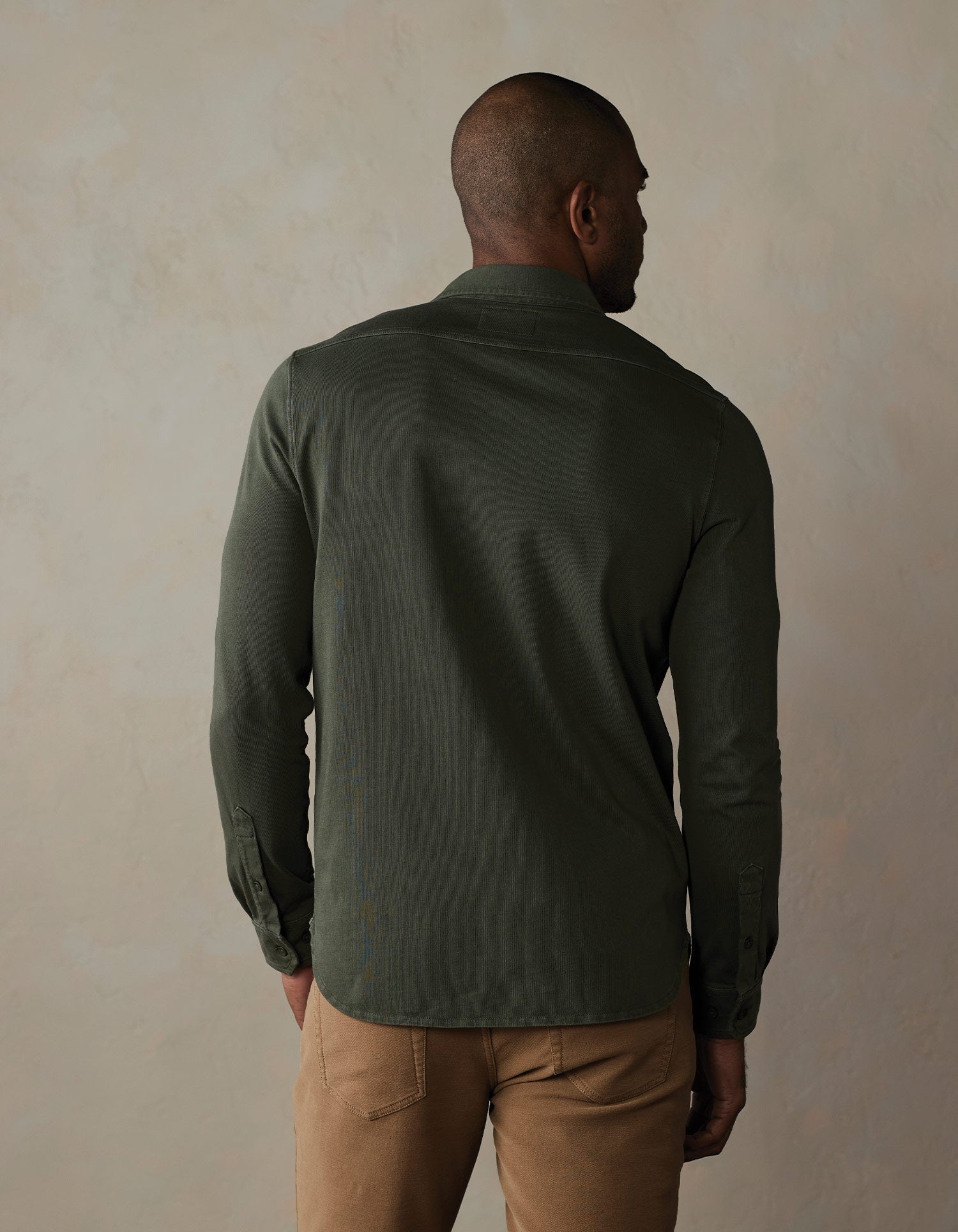 Lennox Jersey Button Up Alpine