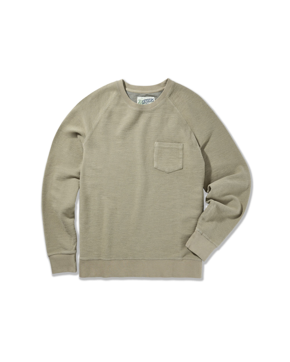 Dunlop Reverse Fleece Crew Neck Trench