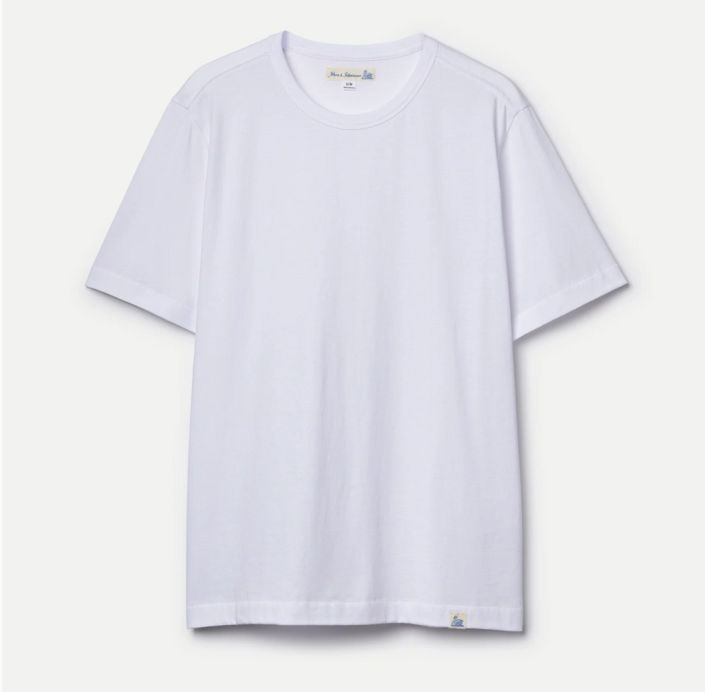 Pima Cotton Tee White