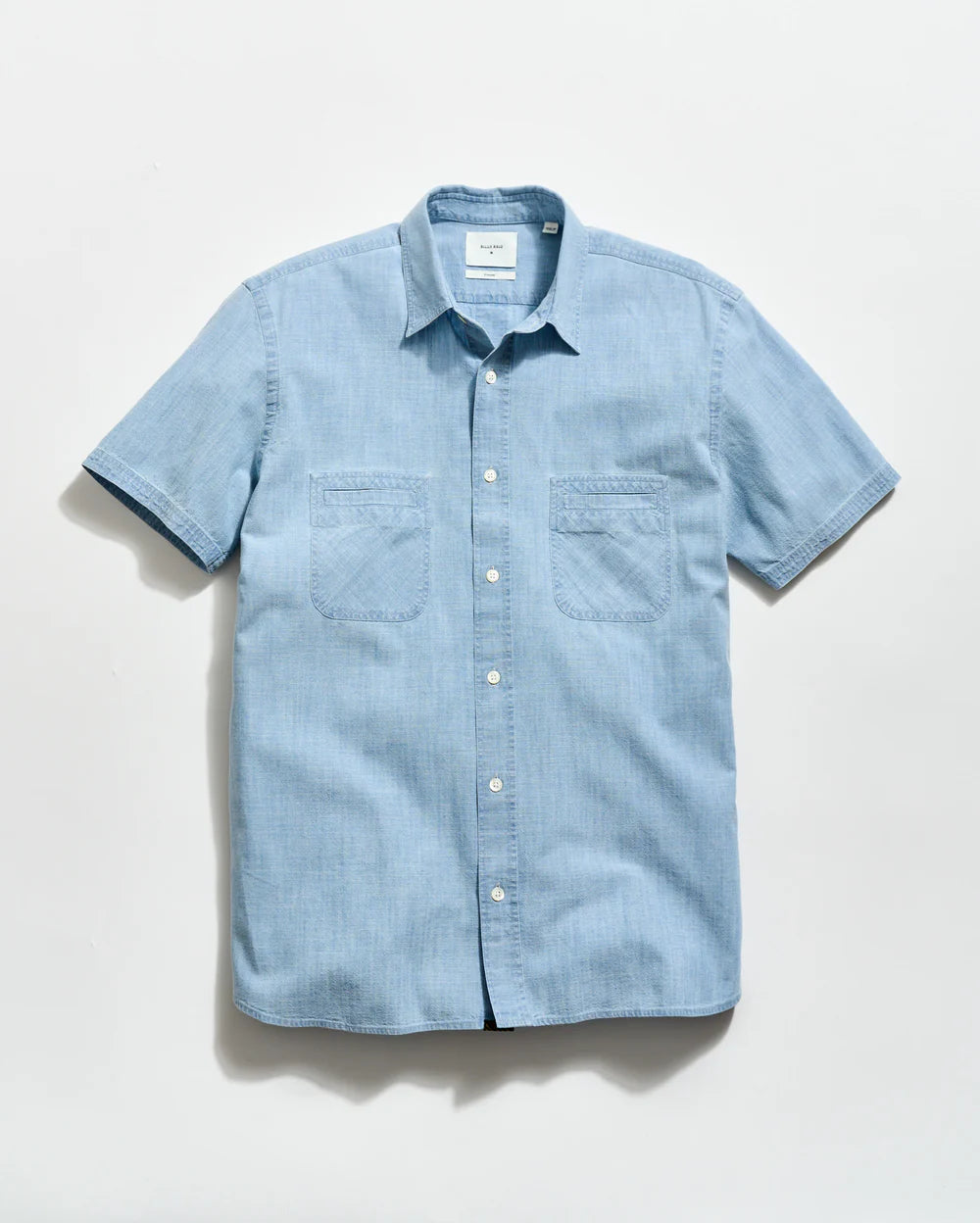 Short Sleeve Chambray Donelson Shirt Light Chambray