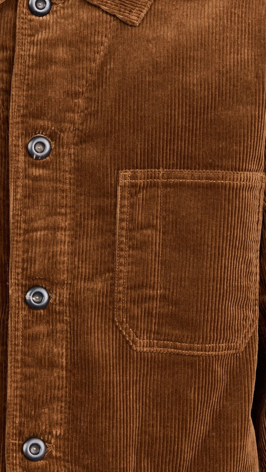 The Ojai Jacket Bourbon Corduroy