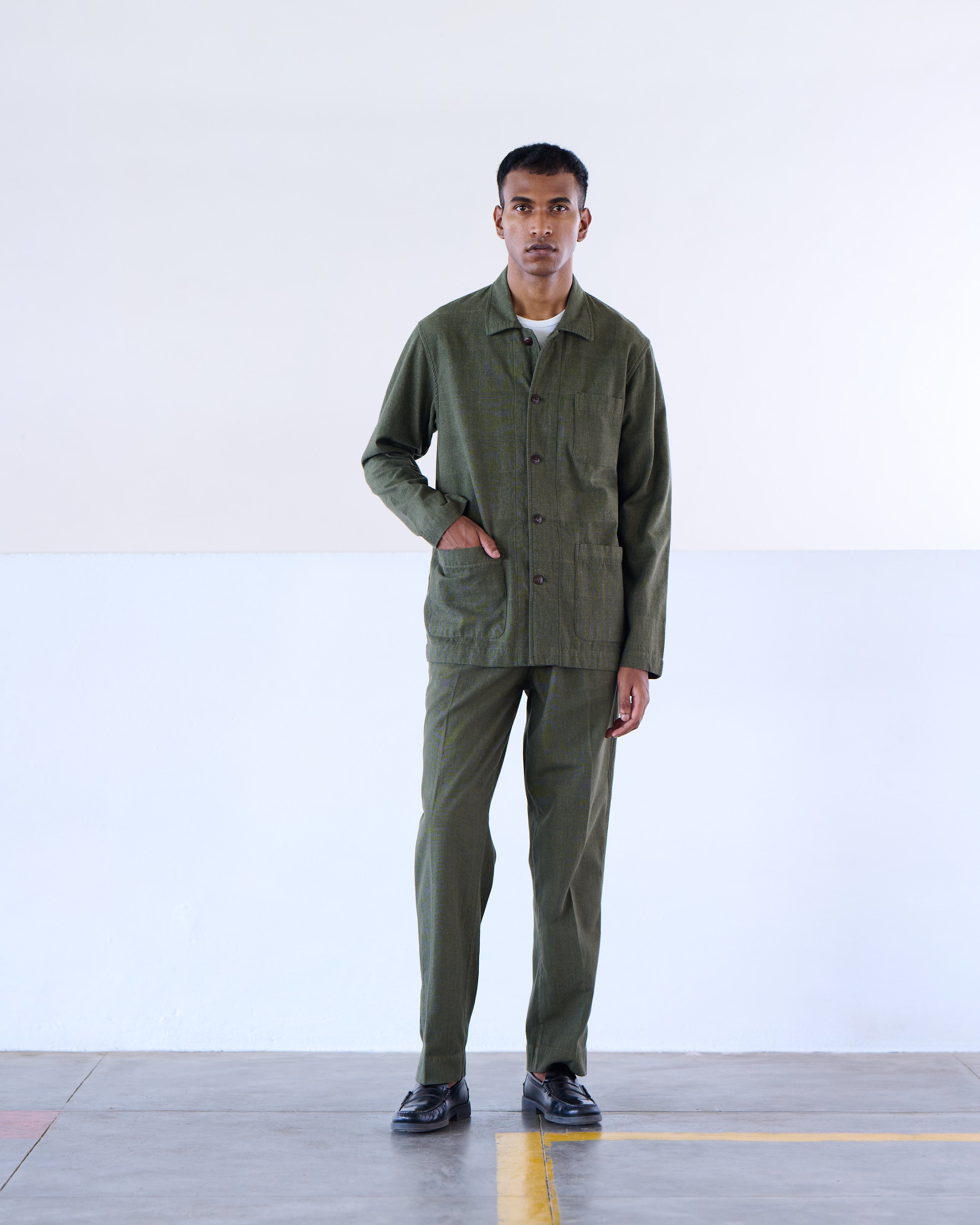 Shirt Jacket Olive