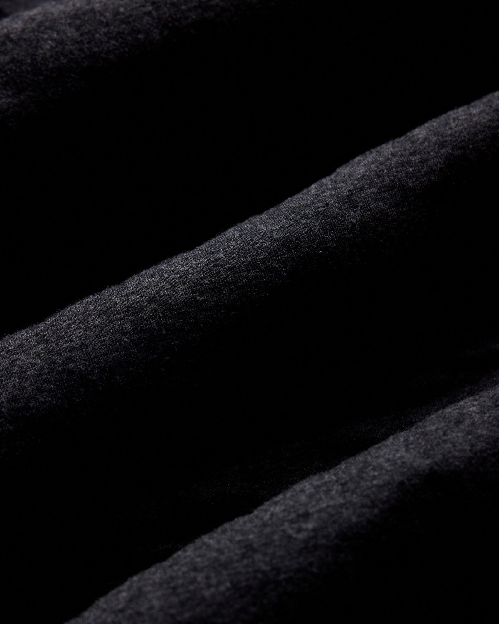 The Apres Pant Heather Coal Quilted Jersey