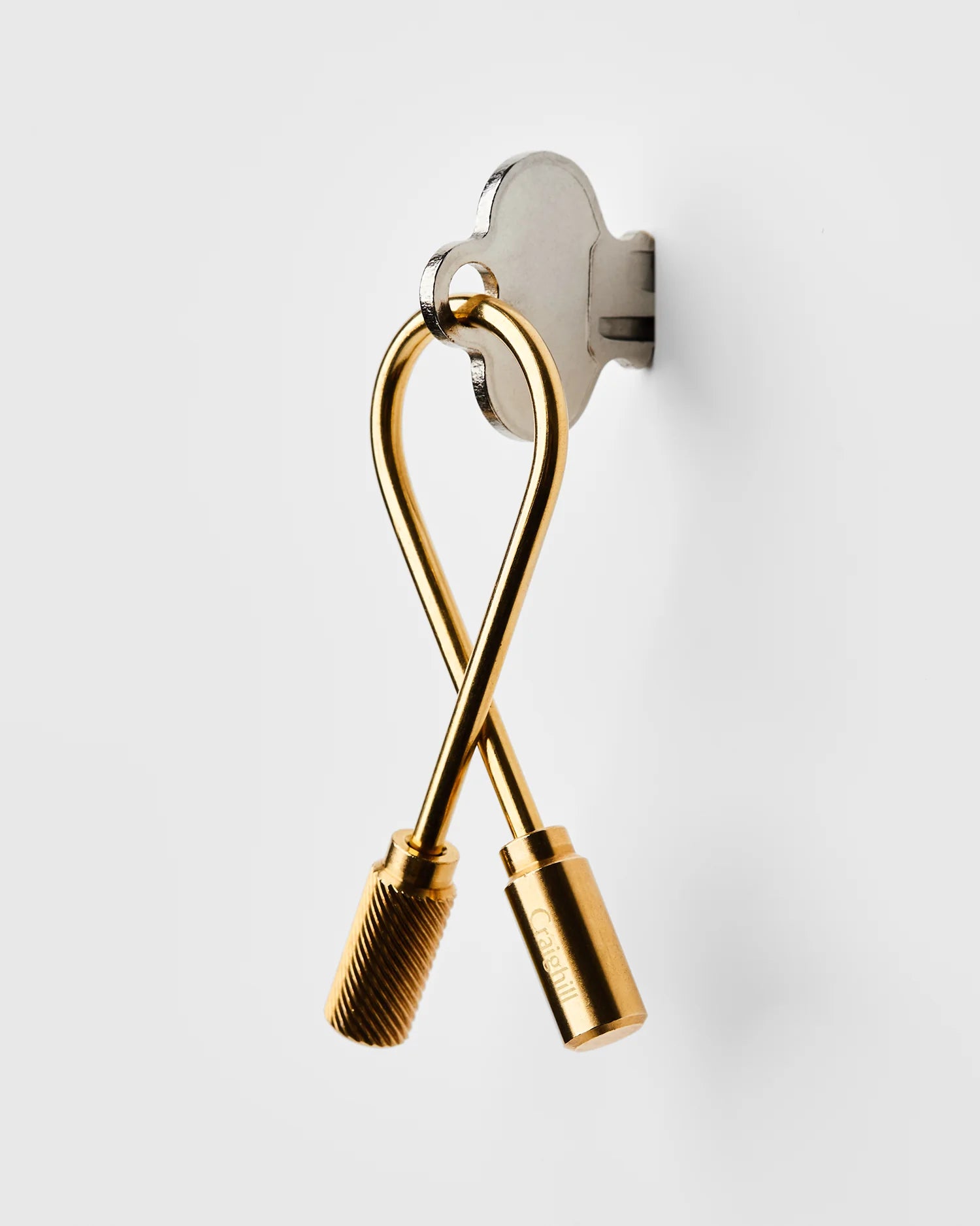 Closed Helix Keyring