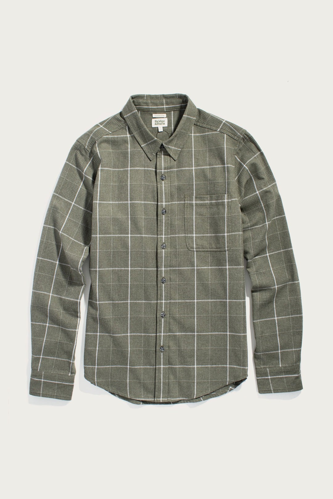 Larson Shirt Rosemary Twill Windowpane