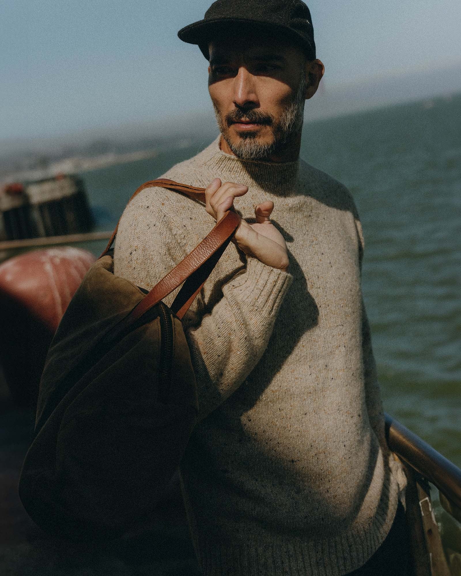 The Seafarer Sweater Natural Donegal