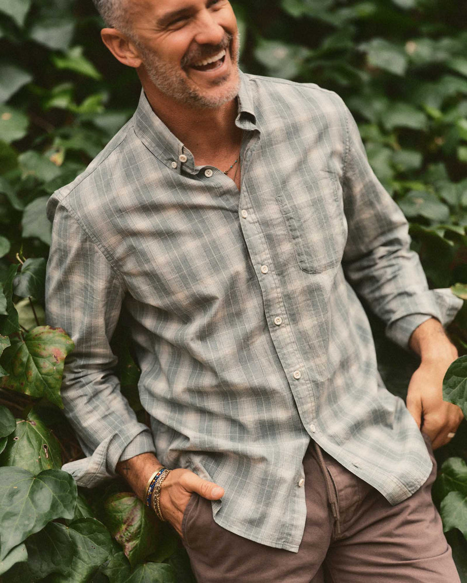 The Jack Sea Moss Plaid