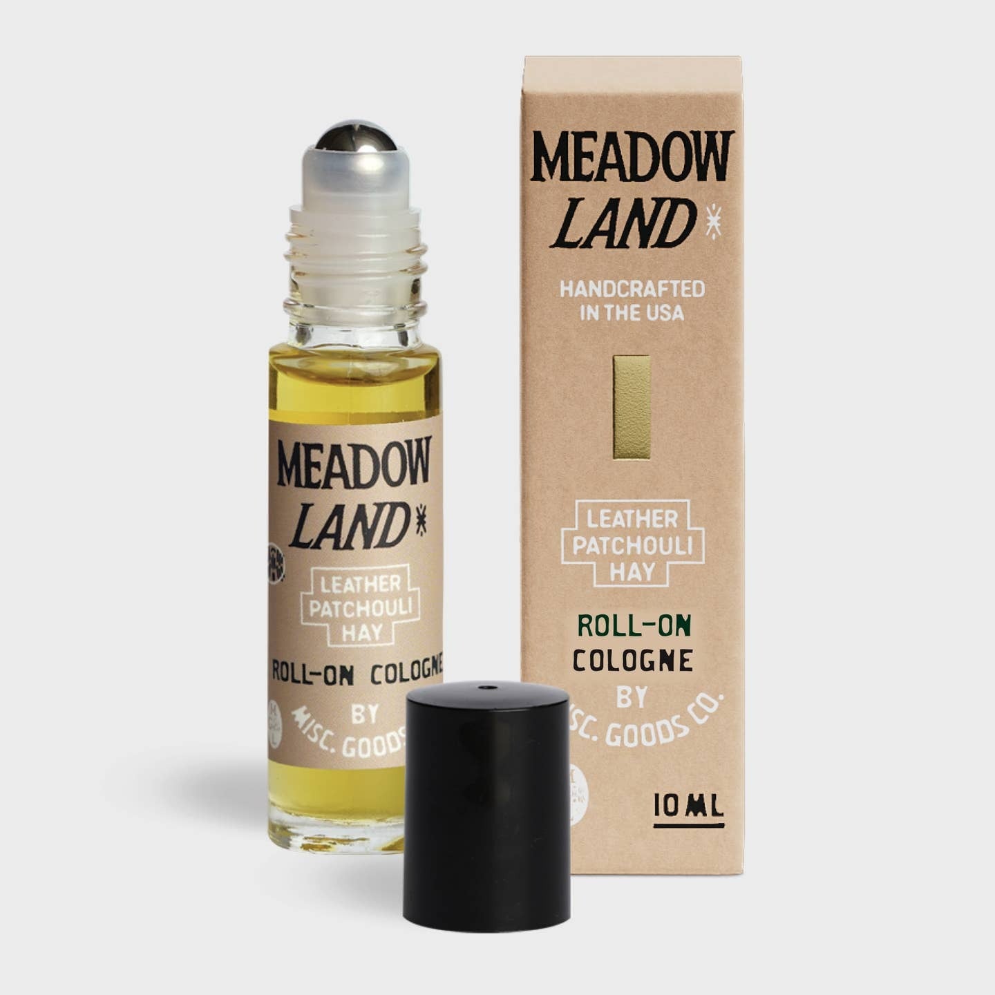 Meadowland Roll-On Cologne – Grass, Cedar & Patchouli