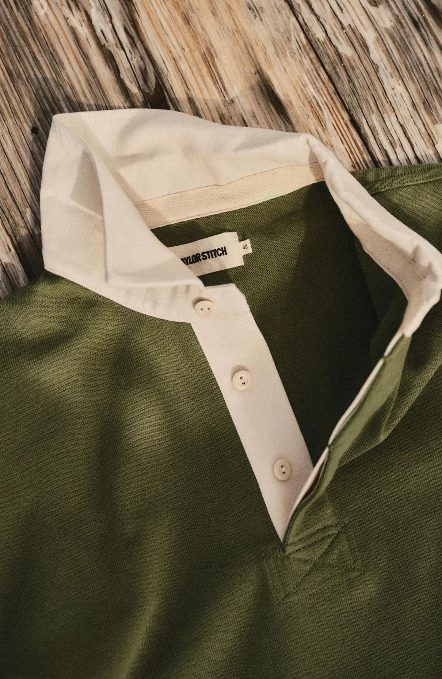The Rugby Shirt Burnt Olive